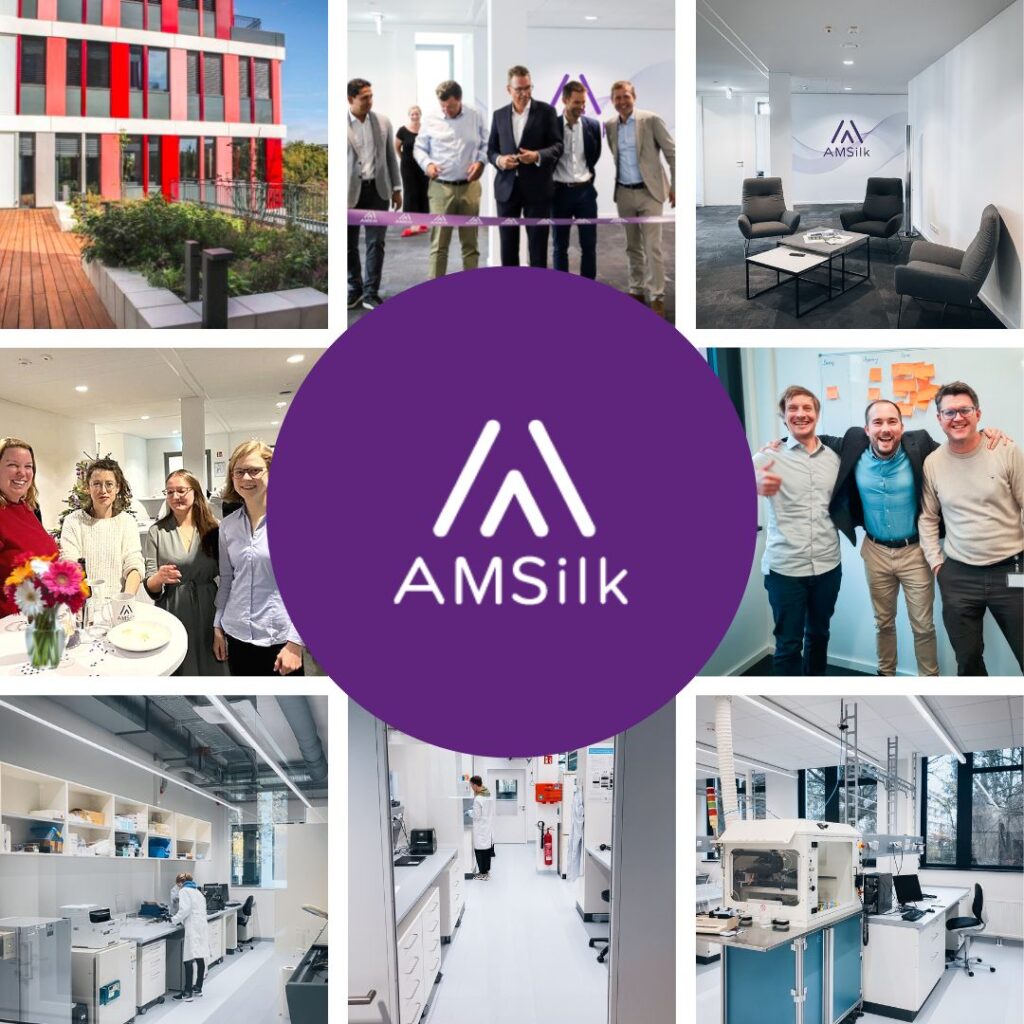 Innovative Biotech Company AMSilk in Munich Creates Smart Materials for everyday life