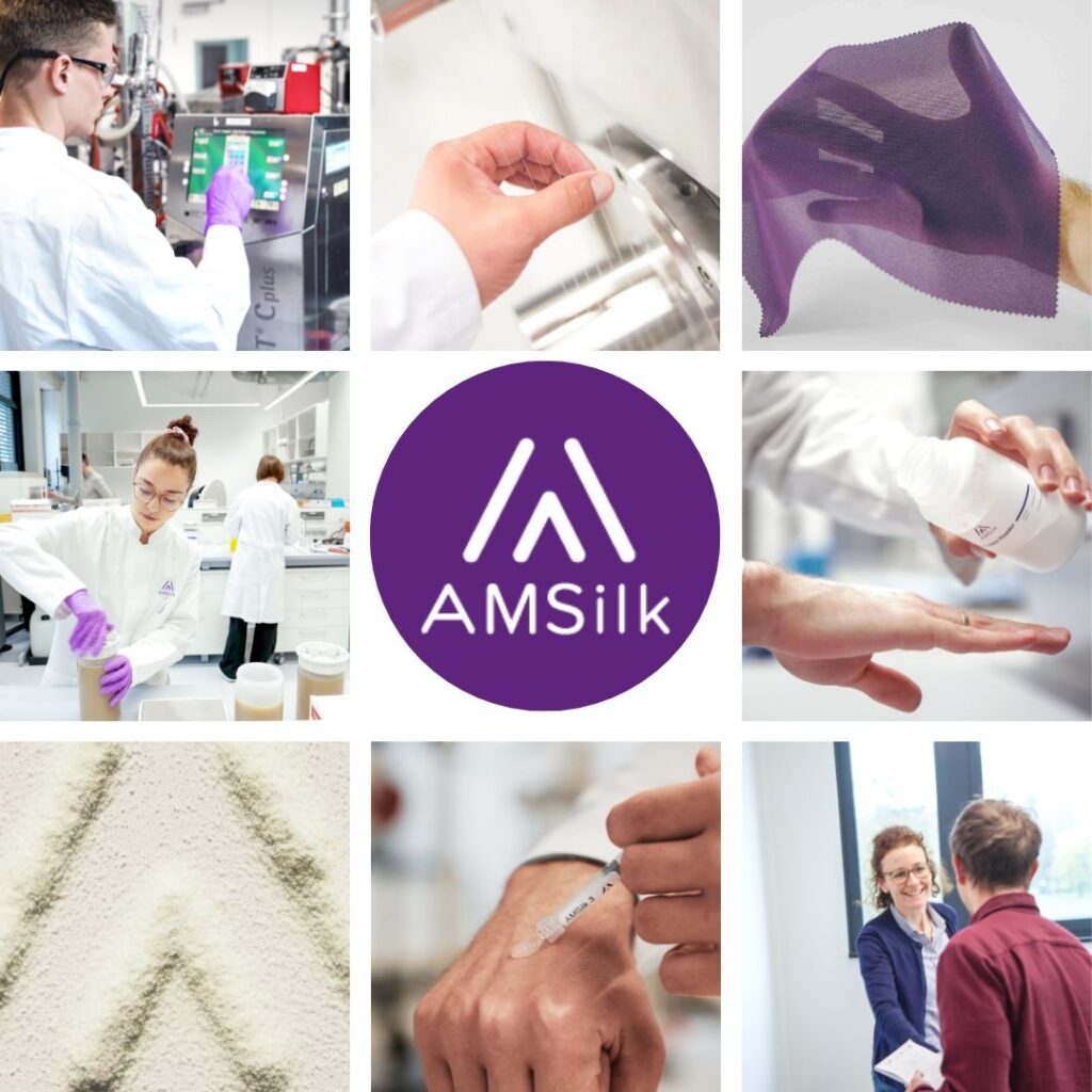 AMSilk - Making smart biotech materials for everday life